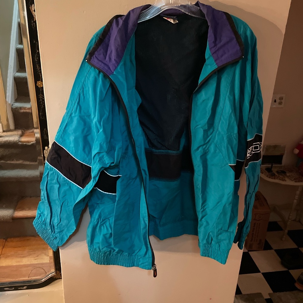 Vintage Speedo Teal and Purple lightweight Jacket